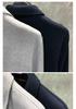 TIME BREATHE Classic Unisex Hoodie Jacket with Zipper and Lapel Design