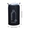 Bottle Storage Bag 82L Recycling Bin With Aluminum Handle Laundry Basket Foldable Trash Can For Bathroom Dorm Kitchen Home