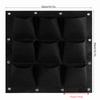 9 Pockets Plant Bag 50*50cm Grow Bag Durable Pocket Planting Bag  Wall Planting