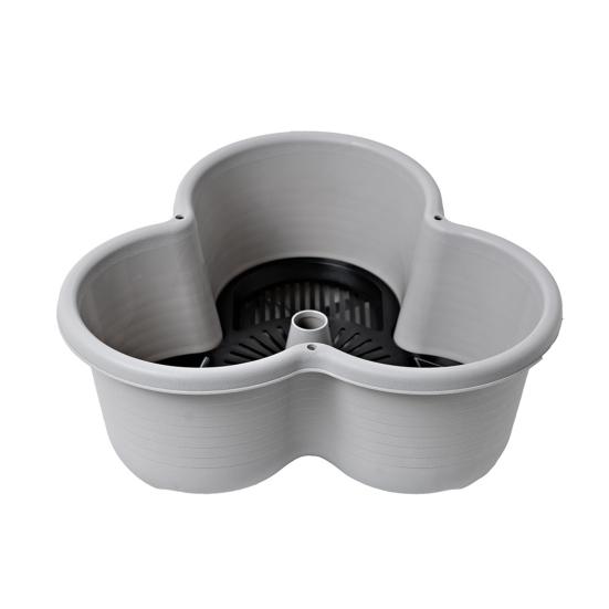 Stackable Flower Pot Vertical Garden Planter with Water Drainage Multi-tier Planter Tray with Wheels for Growing Vegetables And Succulents
