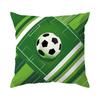 Pcs Football Illustration Singlesided Printed Pillowcase Cushion Coversuitable For Living Roombedroomcar Decoration