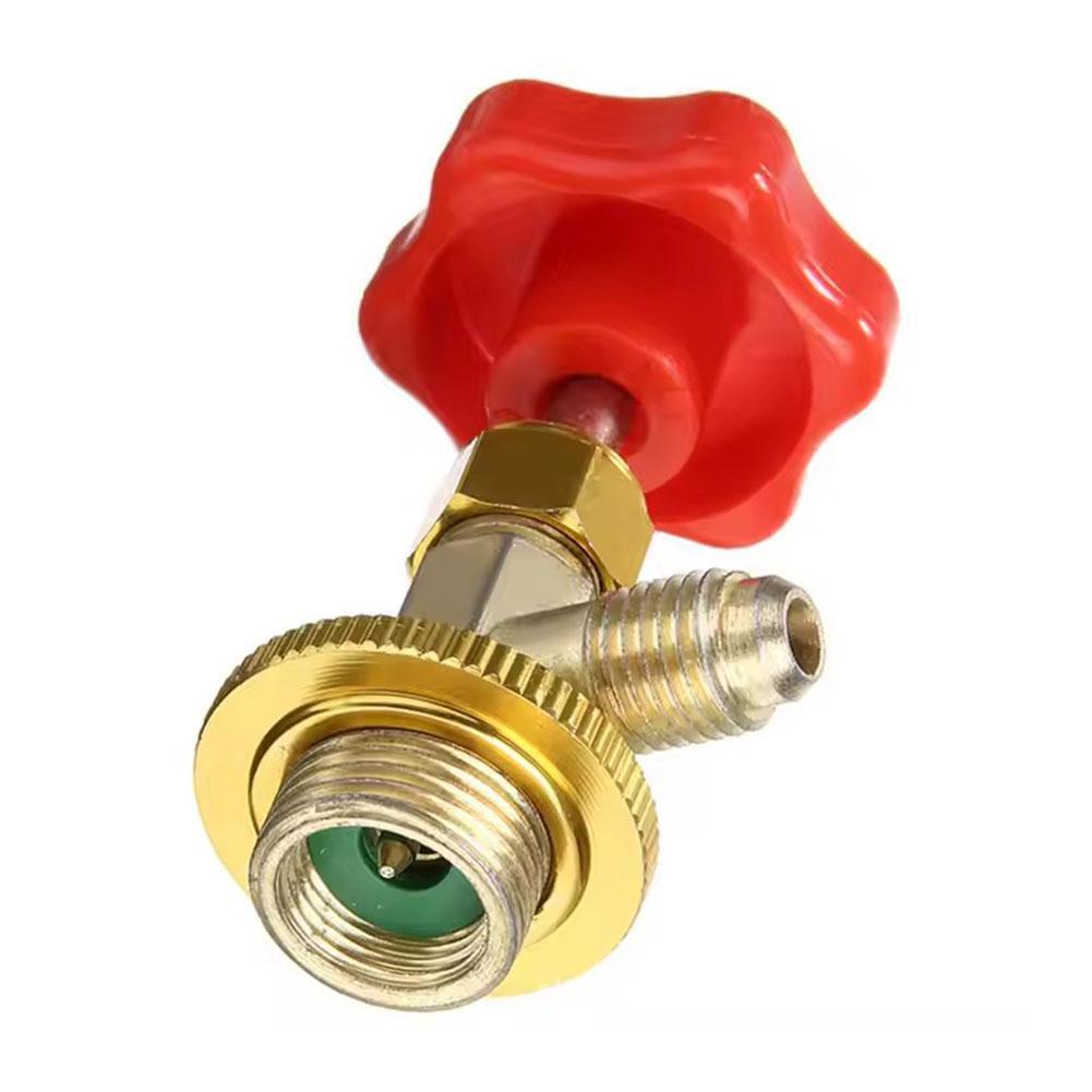 R22 R134 Refrigerant Gas Recharging Kit Car Air Conditioner Refill Refrigeration Gas R134a Tool F7J5