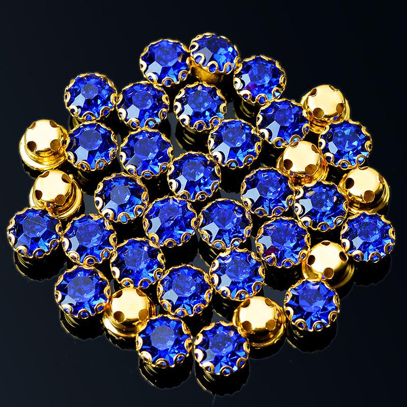 

«Красочные хрустальные стеклянные коготь бриллиантовое кружево свадебное платье ювелирные аксессуары своими руками»