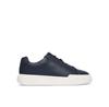 Chunky Cupsole Laceup Lth Bt Aop Sneakers