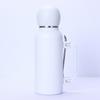 Stainless Steel Insulated Travel Mug With Handle Straw Spoon - 1300ml Large Capacity Vacuum Thermos Gym Office Outdoor
