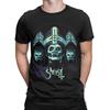 Ghost BC Band Bedruckte T-Shirts für Männer Frauen Popmusik Album 100% Baumwolle Horror Totenkopf Bedrucktes T-Shirt Kleidung