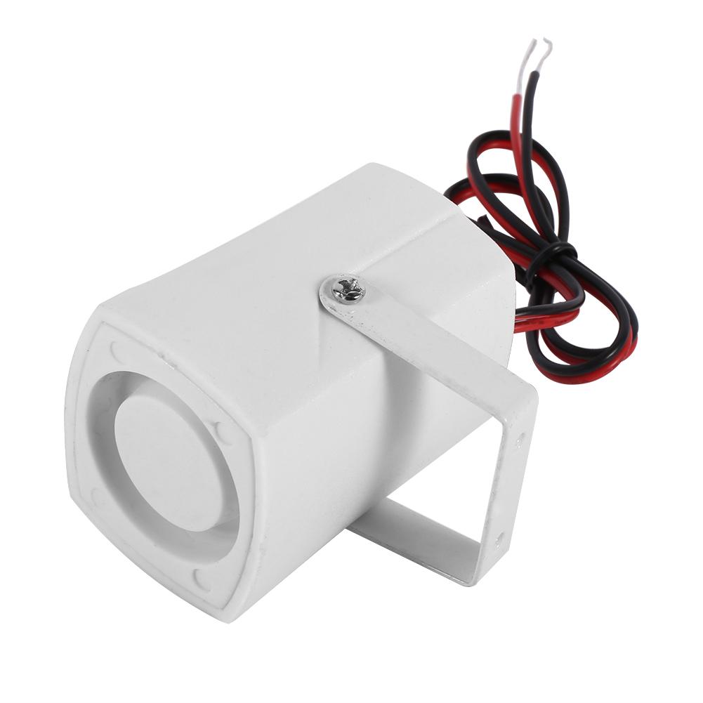 Wired Mini Horn Siren Loud Home Vehicle Security Sound Alarm System With Support 110dB DC 12V