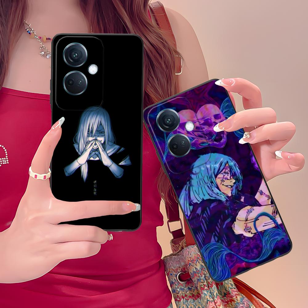 JJK Mahito Phone Case for OPPO Find X9 X8 X7 X6 X5 X3 X2 Plus S Pro Ultra Lite Soft TPU Shockproof Cover