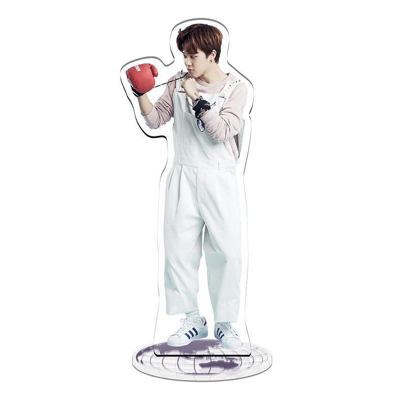 Kpop Bts Star Bangtan Boys Acrylic Stand Figure Double Side Home Table Decor