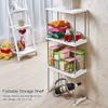 Expandable Foldable Home Storage Shelf Rack Holder Organizer Kitchen Bathroom Cabinet Stand