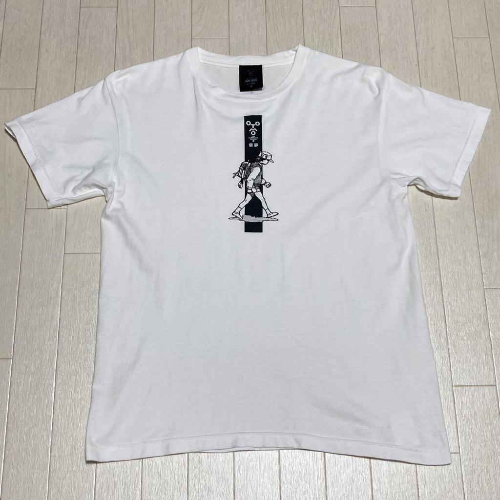[USED] Katsuhiro Otomo Dome T-shirt Manga AKIRA Cel Art Exhibition Limited Akira Anime Japan