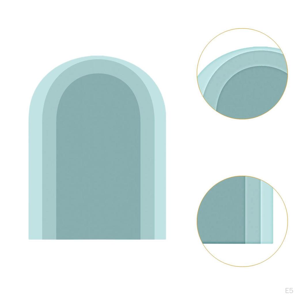 150 X 100 Cm Arch Pattern Removable PVC Sticker Simple Geometric Bohemian Decor for Bedroom