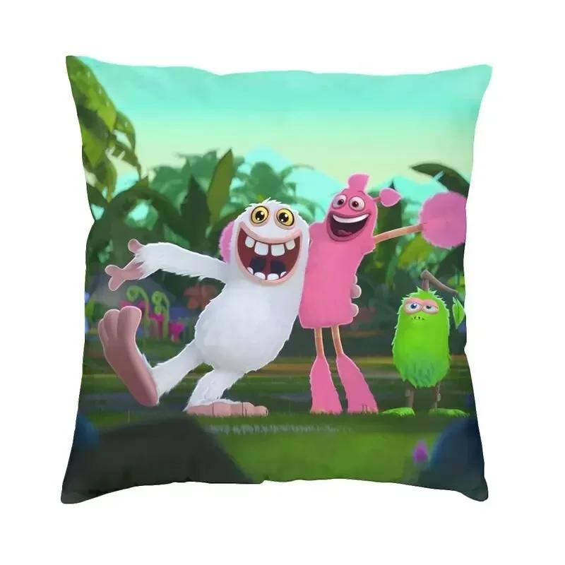 My Singing Monsters Pillow Case Home Decor Kawaii Cartoon Anime Game Cushion Decoration Salon Square Pillowcase