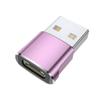 Black Type C to USB Adapter USB 2.0 USB Type C Adapter USB-C Male OTG Converter for Type-C Port