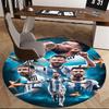 Soccer Player,Argentina Football Team Chair mat Round Rug Office carpet, Non slip, Suitable for Living Rooms, Bedrooms Decor.1205308a