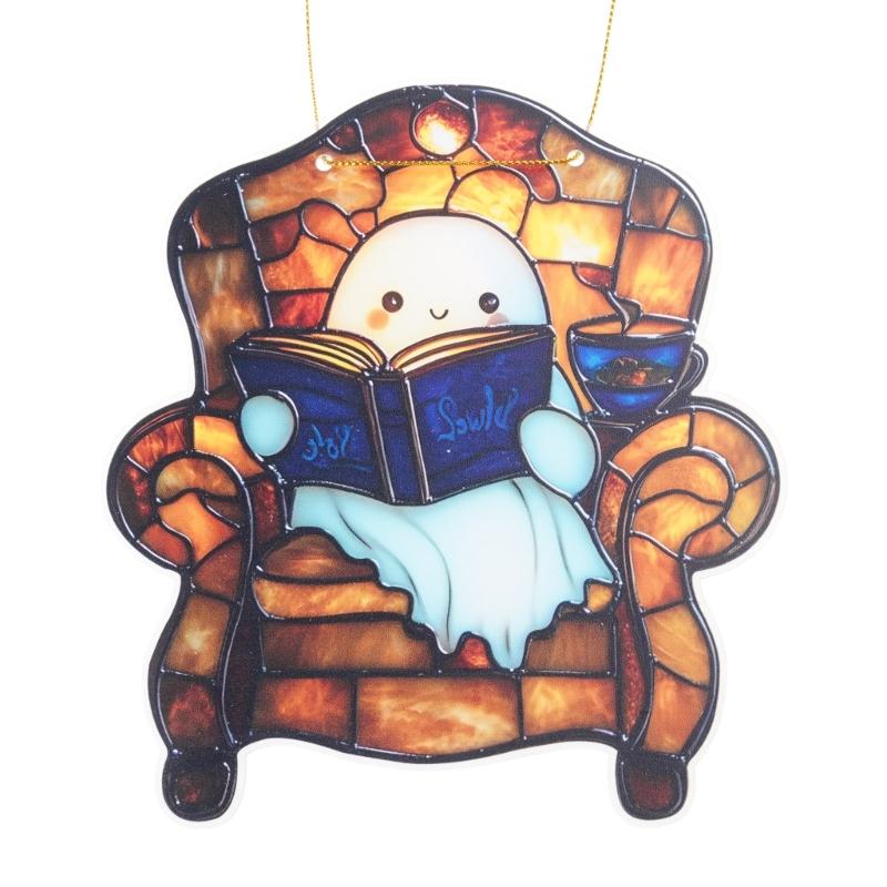 Halloween Window Decoration Acrylic Hanging Art For Home Garden Office Classroom Indoors Outdoor Seasonal Decors