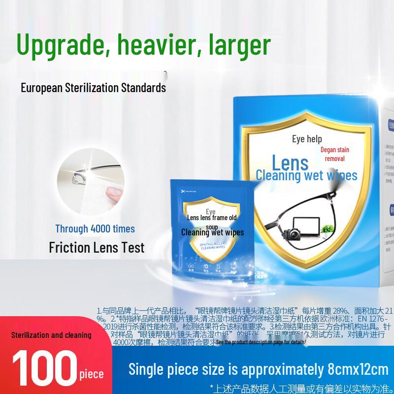 Disposable Lens & Screen Cleaning Wipes