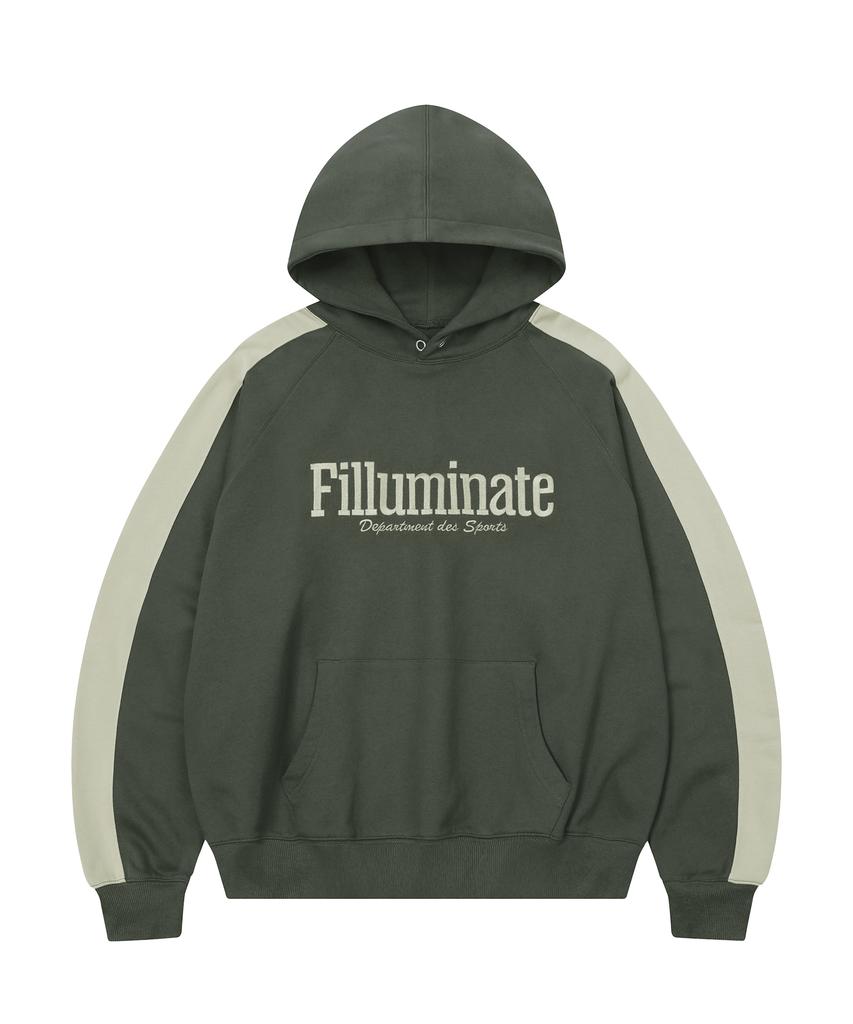 Sports Block Hoodie - Charcoal