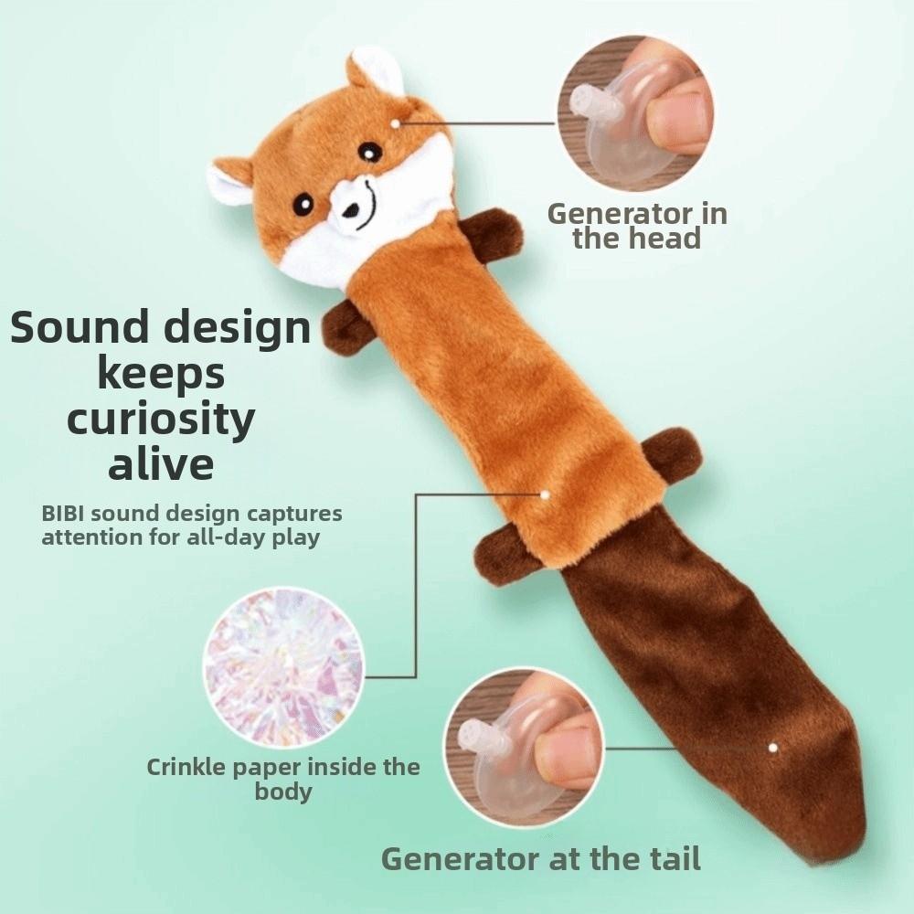 Sound Squeaker Dog Chew Toy Plush Pet Supplies Cute Dog Squeaky Toy Dog Supplies