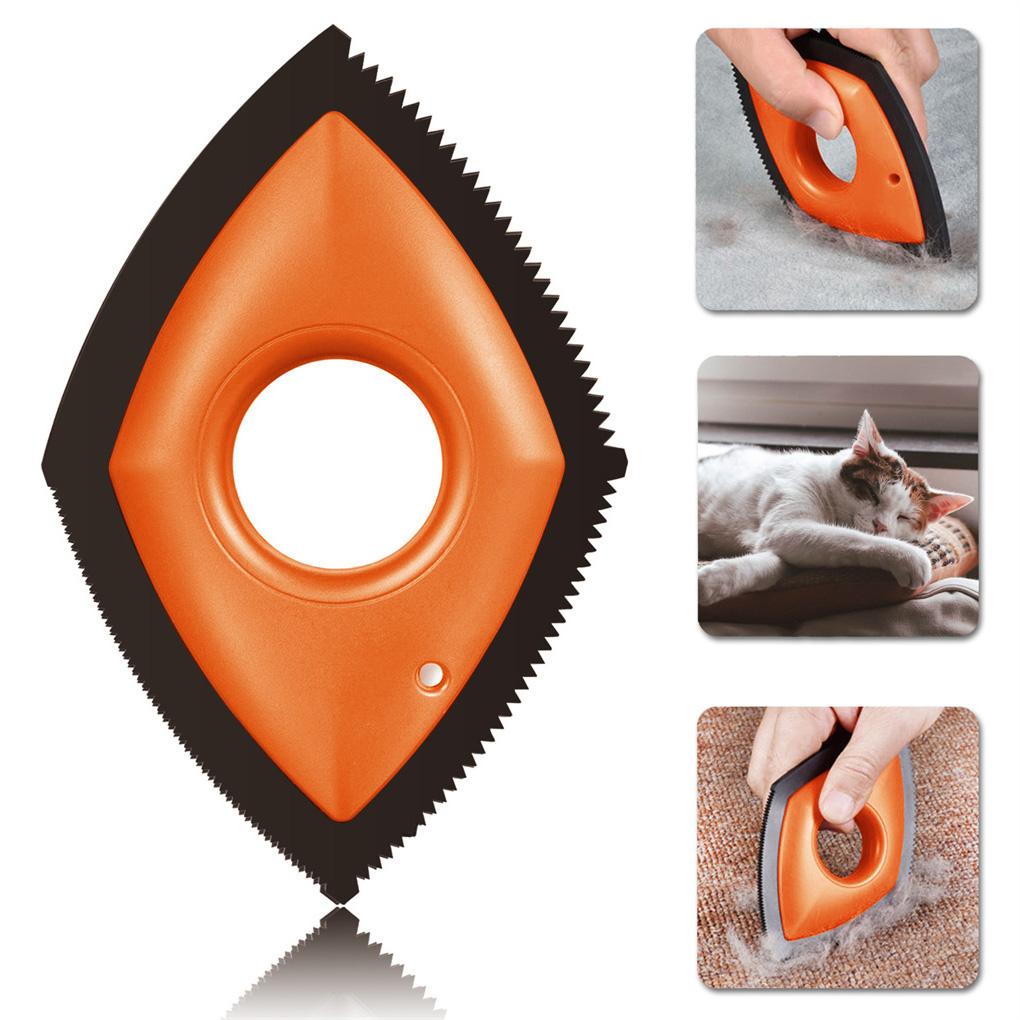 Portable Animal Hair Remover Fabric Quick Removal Brush Travel Pro Lint Furniture Sofa Bed Scraper Washing for Couch