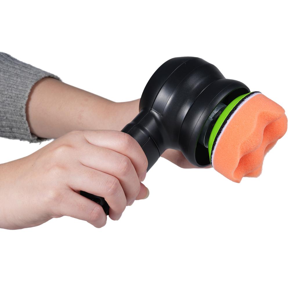 Cordless Car Polisher 7.4V Battery Car Buffer with 3 Gear Speed 4inch Portable Polishing Machine Kit with 8pcs