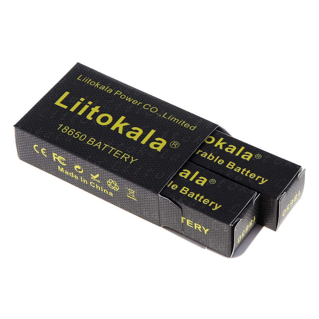 LiitoKala Lii-26A 18650 2600mAh Digital Fan Battery with Internal Resistance and Voltage Pairing