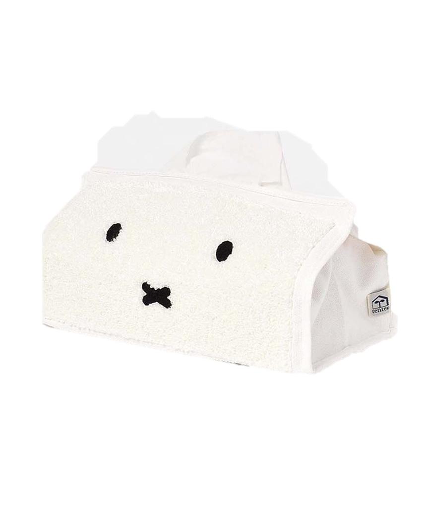 Miffy DickBruna FACE Tissue Cover HEMING'S (Miffy White)