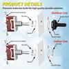 Waterproof Toggle Switch 12V DC 30A Heavy Duty Marine Toggle Switch 3 Position 3 Pin with Weatherproof Boot Cap Cover for Car Auto