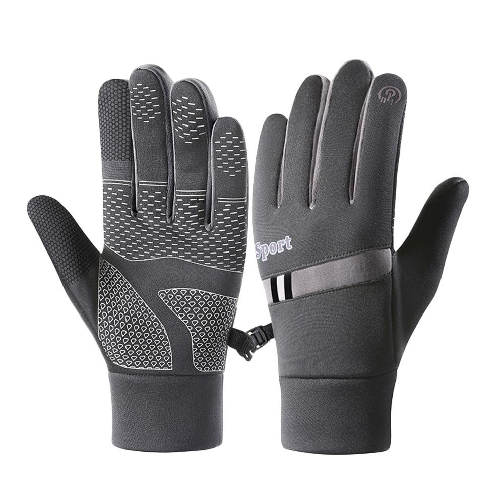 Nonslip Touchscreen Mitten Lining Fleece Cycling Gloves Fashion Winter Gloves  Outdoor