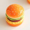 Kreativer Hamburger Zahnstocherhalter Keramik Zahnseidebox Schreibtischdekoration