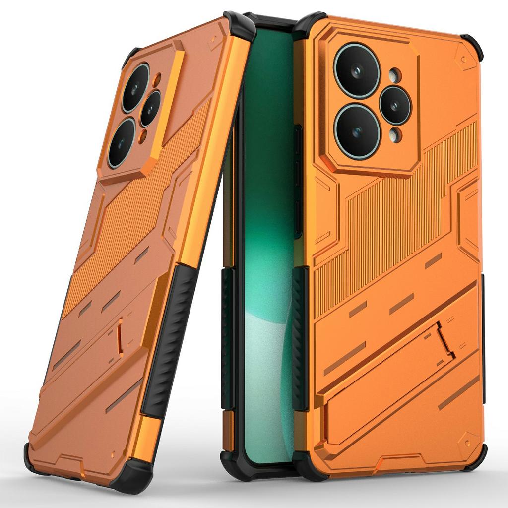 For Realme 15 5G Case PC + TPU Shockproof Phone Cover with Kickstand