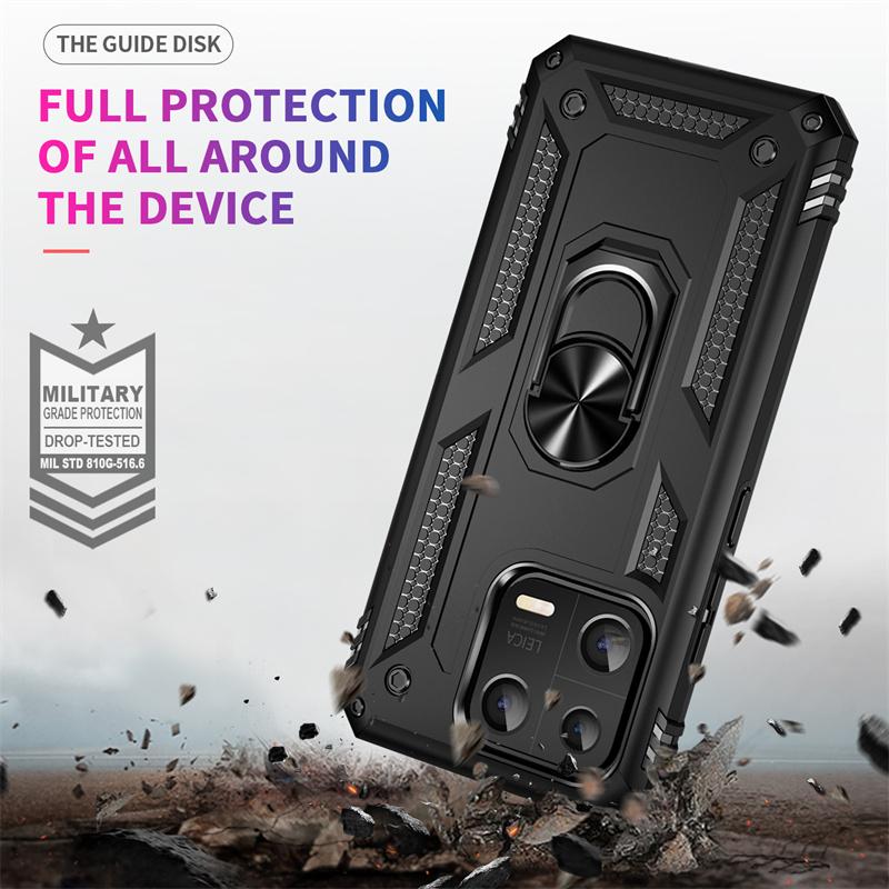 Armor Shockproof Coque For Xiomi Mi 13 Mi13 T 13T T13 Mi13T Xiaomi13T Pro 5G Case Magnetic Holder Ring Cover For Xiaomi 13T 13 T