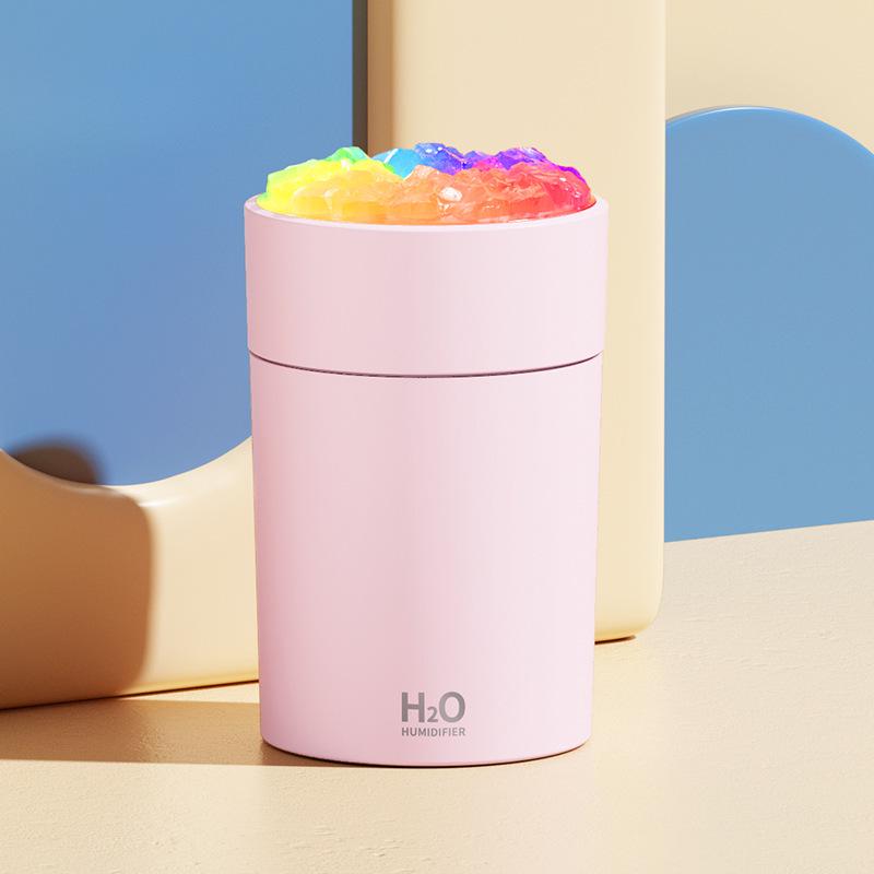 Compact USB Humidifier: Silent Desk, Car, and Home Moisturizer