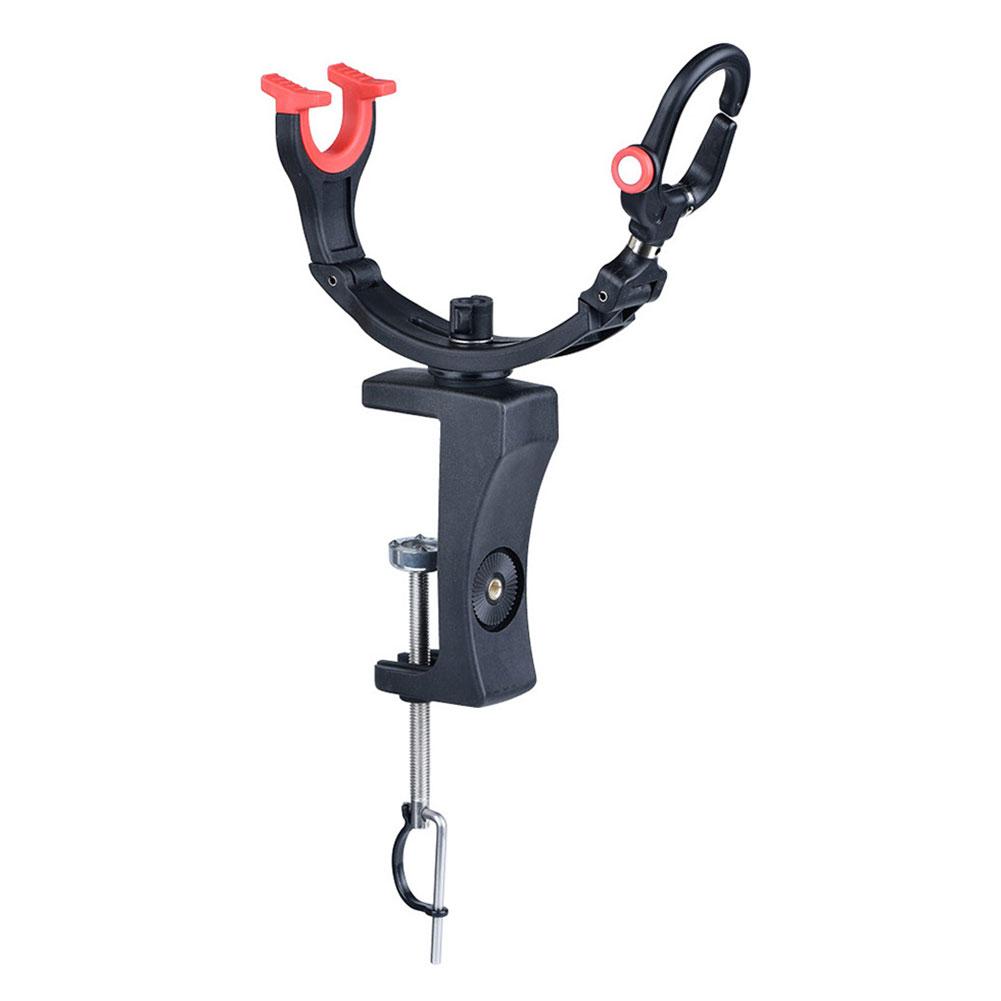 

Telescopic Fishing Rod Bracket Fishing Rod Pole Stand Bracket Portable Fishing Rod Holder for Boat Support Gear золотистий