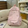 Schoolbag Dopamine High Value Bear Backpack Stylish Simple Versatile Backpack Junior High School Student Class School Bag