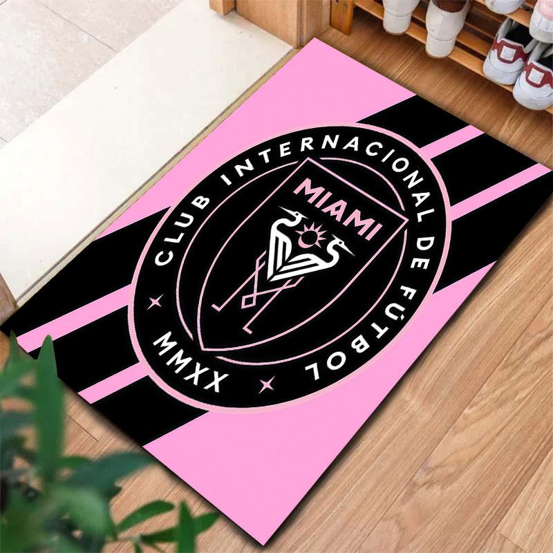 Inter Miami CF Carpet Rug for Living Room Bedroom Home Sofa Decoration,Kids play Non-slip Floor Mat