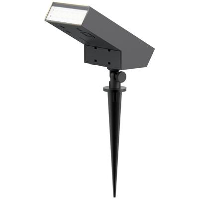 Takasho ExLights Solar Uplight FLAG, Dark Gray, Long-lasting Illumination, Premium Brightness, ABS Resin, Polycarbonate, Aluminum, LGS-EL08