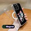Zenless Zone Zero Aria Clear TPU Magsafe Mobile Phone Case for iPhone 17 16 15 14 13 12 11 Air Pro Max Plus Mini Colorful Cover