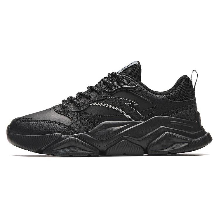 new Anta Cushioning Breathable Low Top Casual Shoes Women's Black