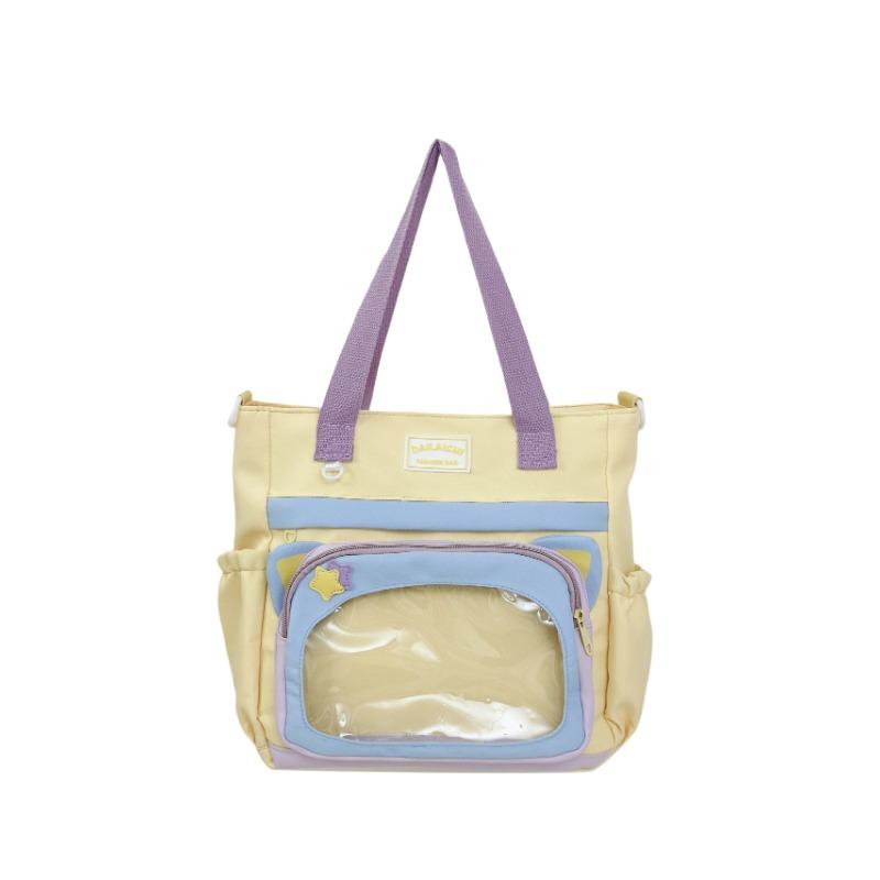 Student Tutoring Bag Messenger Bag Large Capacity Versatile Small Fresh Sweet Beauty College Junior High School Schoolbag