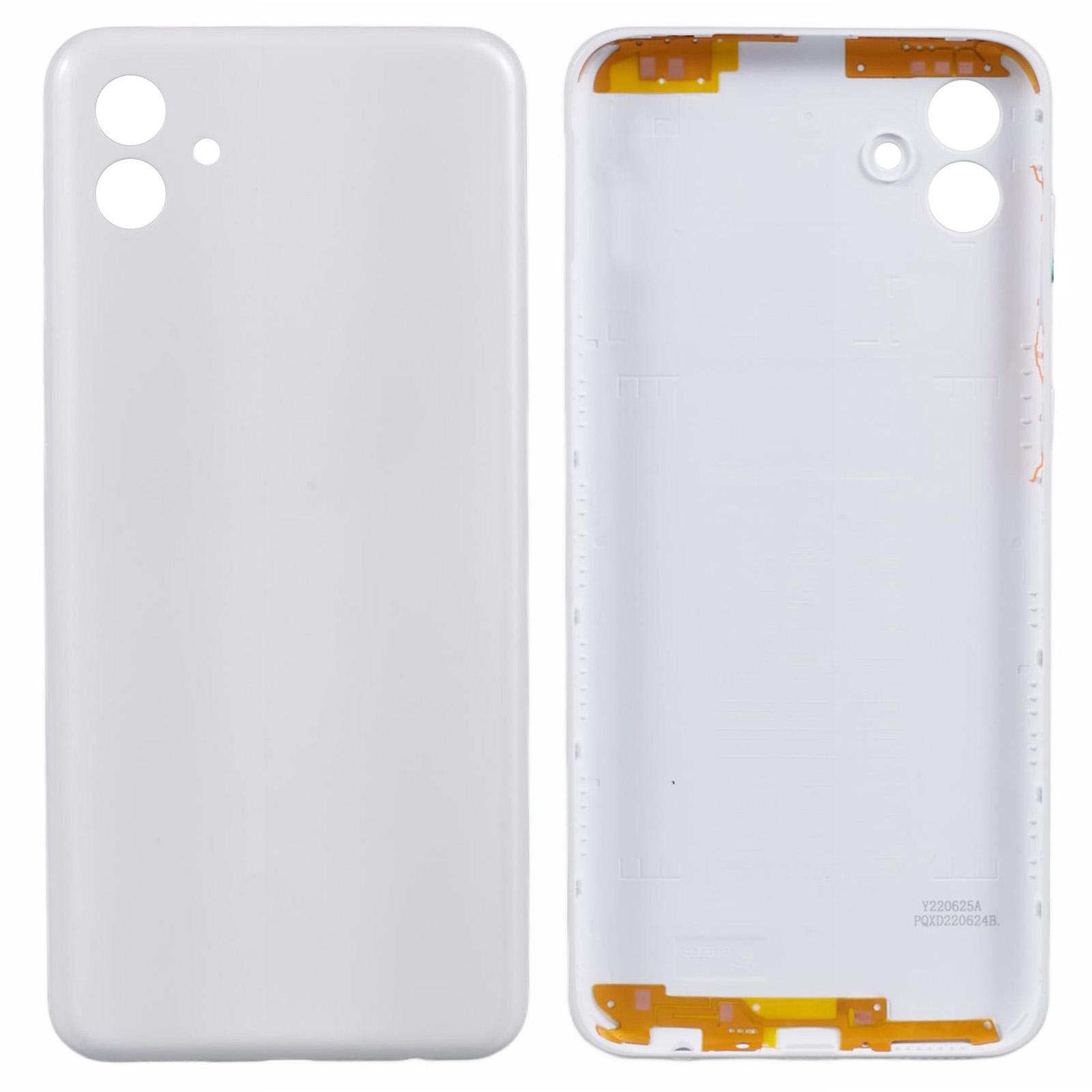 

For Samsung Galaxy A04 4G (164.4 x 76.3 x 9.1 mm) A045 Back Battery Housing Cover Part (Without Logo) White
