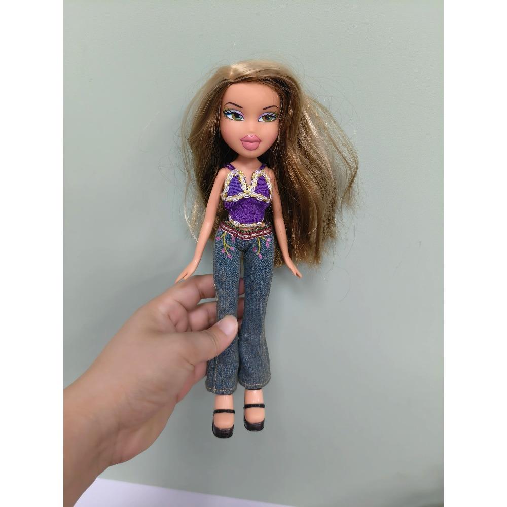 Bratz Head Body Clothes Fur Tops Coat For 30cm Doll