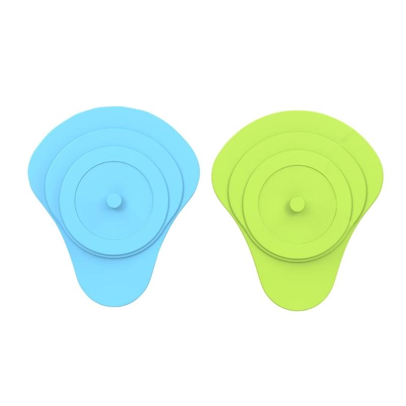 Multiple Layer Plastic Card Holder with Comfortable Grip Board Game Card Stand Handheld Card Game Accessory синий/зелёный