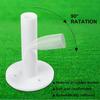 6 Pcs Golf Rubber Driving Range Tees Mixed Size Available for Golf Practicing