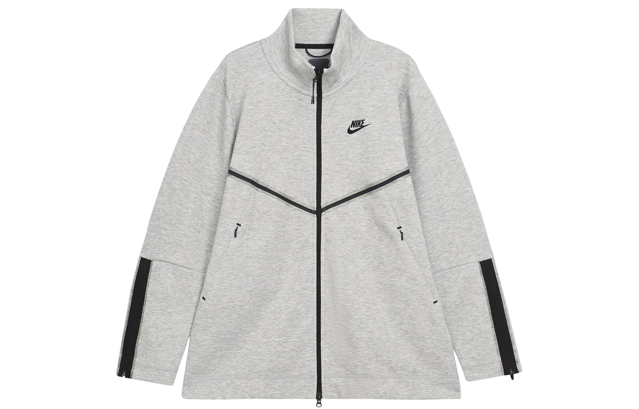 

Nike Sportswear Women s Tech Fleece Full Zip Sweatshirt Grey CW4297-063 S