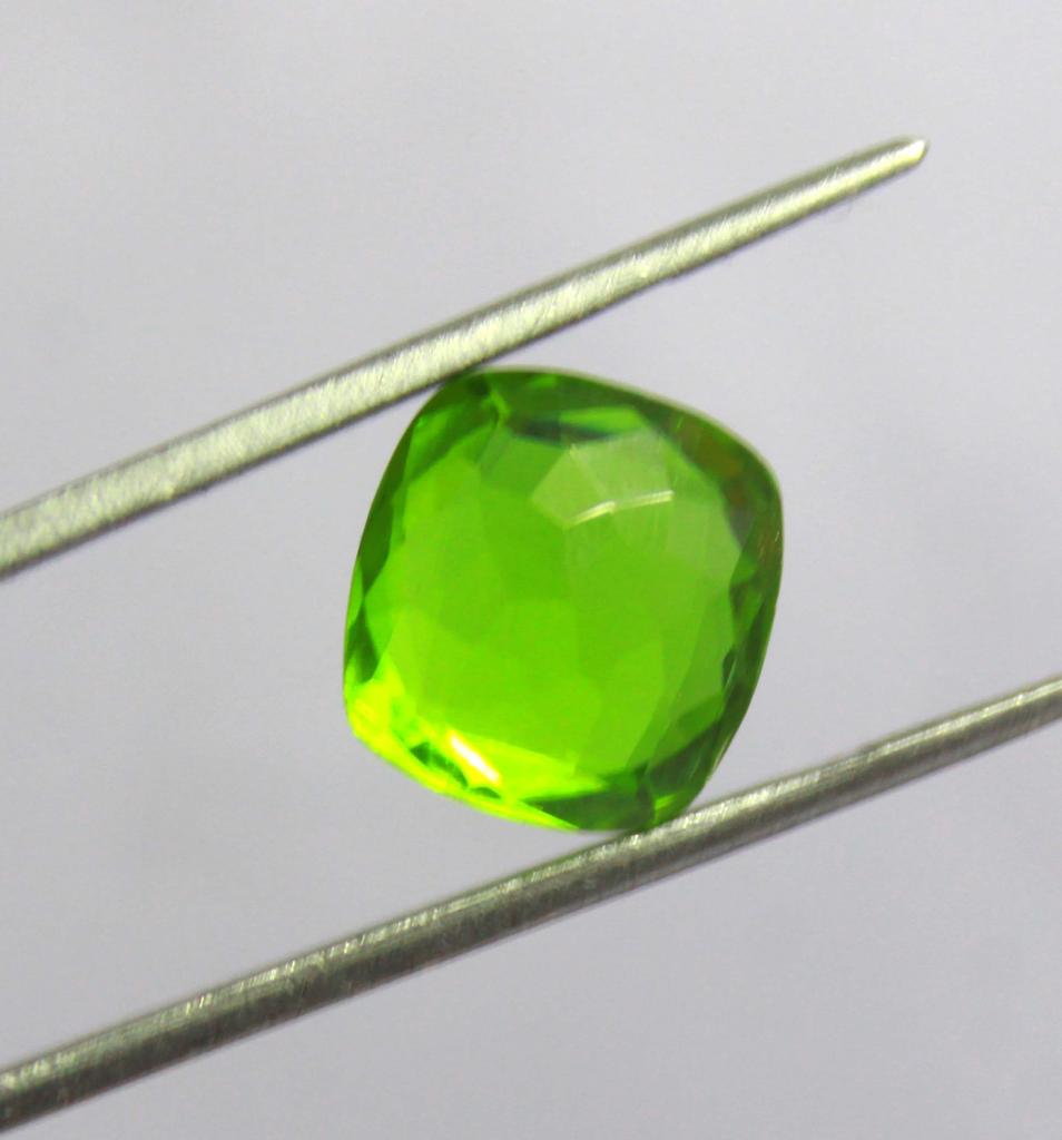 7.75 Carat Excellence Quality Offer Yellow Alexandrite Cushion Shape Certified Russia Gemstone SN502