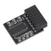 TPM 2.0 Module 14Pin SPI Interface Stable High Safety Durable Material TPM SPI Module for Win 11 Motherboard