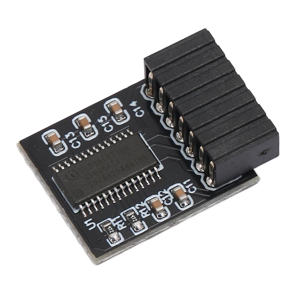 TPM 2.0 Module 14Pin SPI Interface Stable High Safety Durable Material TPM SPI Module for Win 11 Motherboard