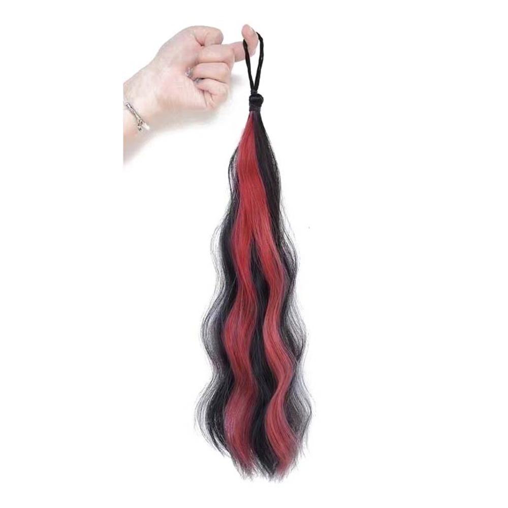 All-in-one Self-winding Hair Bundle Synthetic Flower Bud Hair Bun Hair Bag  For Girls