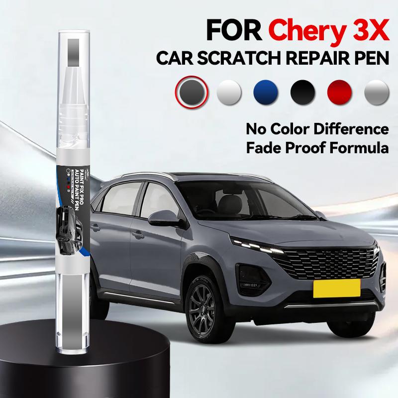 

Purpose Vehicle For Chery 3X Car Paint Repair Pen Touch Up Scratch Remover DIY Auto Accessories White 030 Red DM Orange 067 Yell